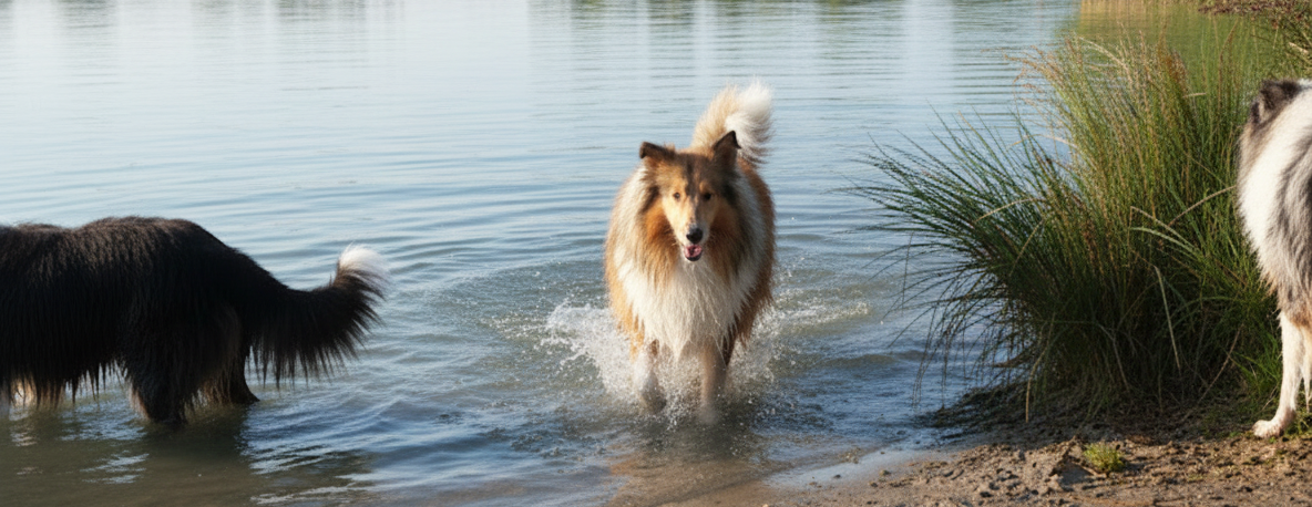 Hundestrand am Kleinen Wannsee